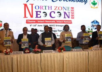 Advisor Bhatnagar inaugurates first ever North Zone NeoCon-2023 Conference at SKICC