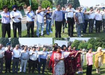 Agriculture Directorate Jammu observes National Unity Day with Pledge Ceremony