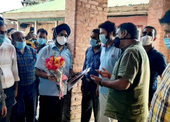 EJCC Chief Welcomes Secy FCS&CA Simranjeet at Kashmir directors, assured resolution of all pending issues of employees