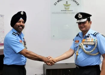 Air Commodore GS Bhullar takes over as AOC of Jammu Air Force Stn