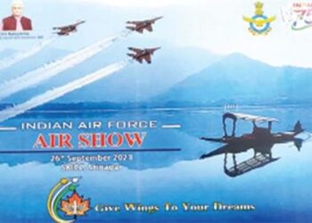Air Force show today, rehearsal held, Div Com (K) takes stock of arrangements