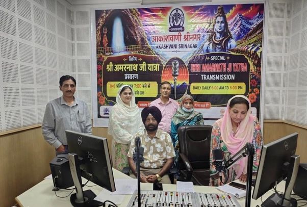 Akashvani Srinagar Launches Special Broadcast Studio for Amarnath Yatra 2026