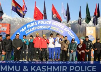 Day 3rd of ongoing 23rd All India Police Water Sports Championship 2023-24