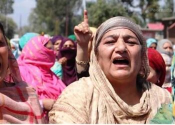 Alleged custodial death of 23 yr old triggers Protests in Sopore