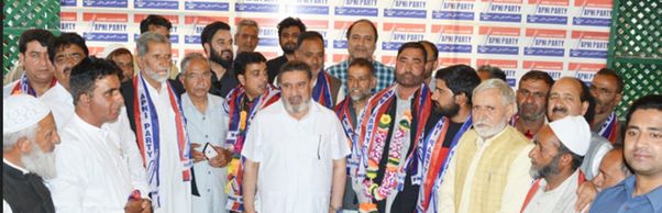 Altaf Bukhari hits out at Sajad led PC, Lone family