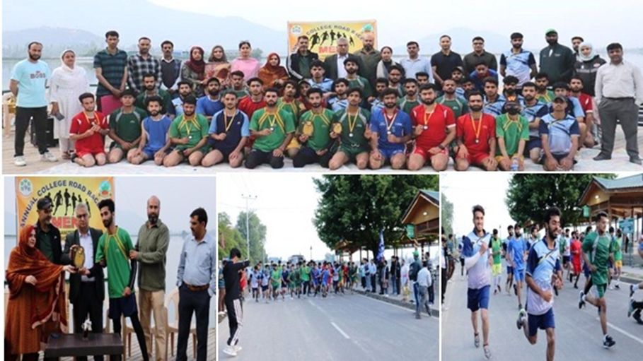 Amar Singh College organizes Annual Road Race for Boys