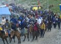 Seventh batch of over 9800 Amarnath Yatra pilgrims leaves from Jammu