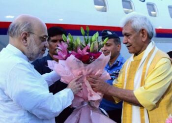In A First After ‘Op Sindoor’ HM Amit Shah arrives Jammu On 2 Day Visit To J&K