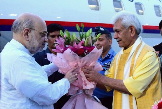 In A First After ‘Op Sindoor’ HM Amit Shah arrives Jammu On 2 Day Visit To J&K