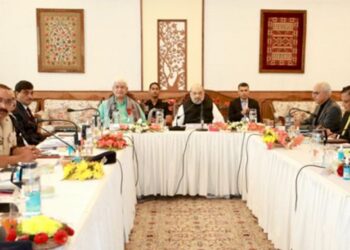 HM Amit Shah reviews J&K security situation at high level meet in Srinagar