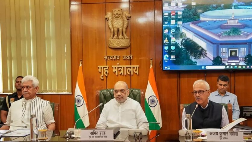 HM Amit Shah reviews preparations, security for Amanath Yatra at top meet in Delhi