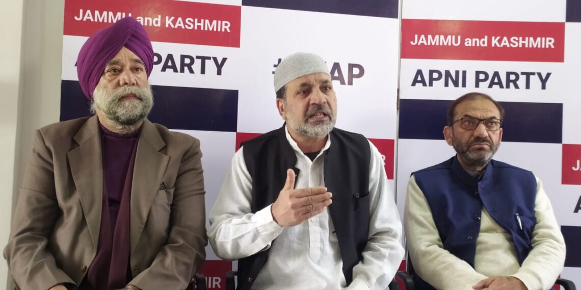 ‘Land Laws in their present form totally unacceptable’ a party delegation to call on PM, Home Minister : Apni Party