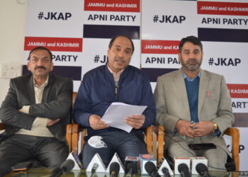 Apni Party to hold protests against geology & mining policy, demands it’s immediate roll back