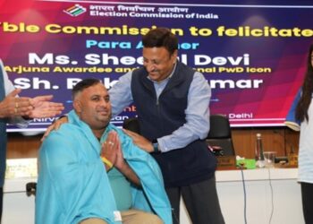 Archery Champions Sheetal Devi, Rakesh Kumar will team up to enhance participation in J&K Assembly Polls: CEC