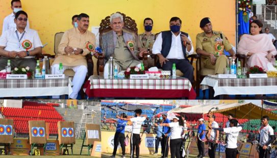 LG addresses maiden National Archery Championship in Jammu