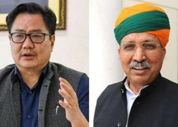 Cabinet Reshuffle: Arjun Ram Meghwal Replaces Kiren Rijiju As Union Law Minister