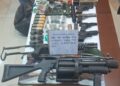 Arms, Grenades, IEDs Recovered During Search Operation in Sopore Forest