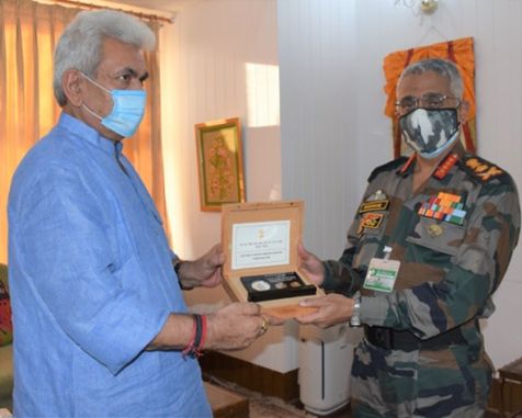 Army Chief meets LG in Srinagar
