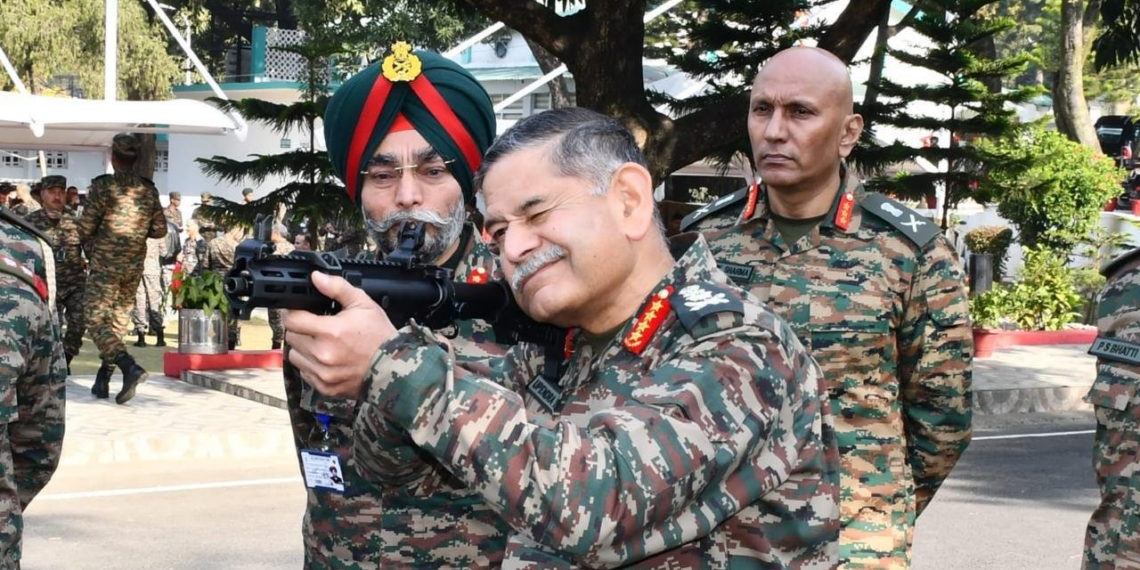 Army Chief chairs Tri-services meeting in Udhampur, reviews operational prepared