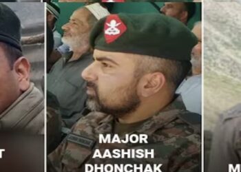 Army Colonel, Major, JKP’s Dy SP Himayu killed in Anantnag encounter