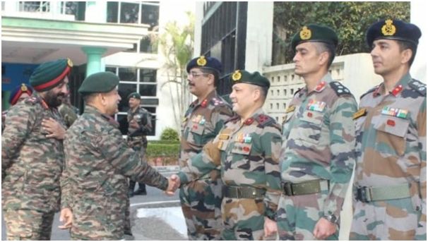 Army Commander visits 16 corps, reviews security situation