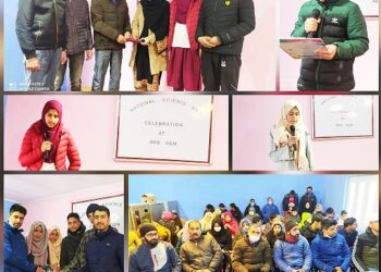 National science day celebrated at AGS Nowgam
