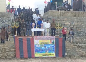 Army inaugurates “C” Town Cricket Super League in Aragam Bandipora