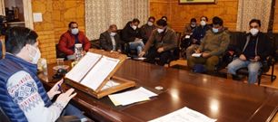 Arrangements for Mehraj –ul- Alam, MahaShivratri festivals finalized at Budgam
