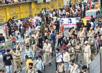 Ashura procession held at Chanderkote, Ramban