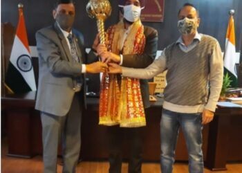 Delegation of Katra Indian Style Wrestling Association meets DC Reasi