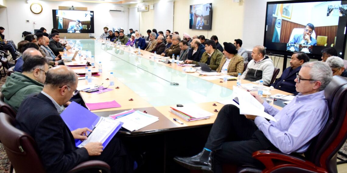 CM Omar engages with stakeholders for pre-budget deliberations at Srinagar