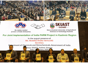 SKUAST-K organises awareness prog on Safe Use of Pesticides