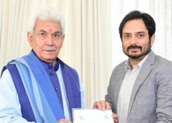 BJP Spokesperson calls on LG