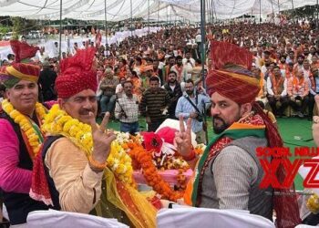 BJP’s Jugal Kishore Sharma files nomination papers for Jammu Lok Sabha seat
