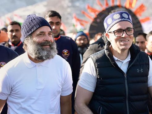 BJY enters Kashmir, Rahul alleges security breach, police denies