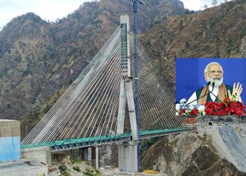 PM Modi Praises Completion Of Anji Khad Bridge, India’s First Cable-Stayed Rail Bridge