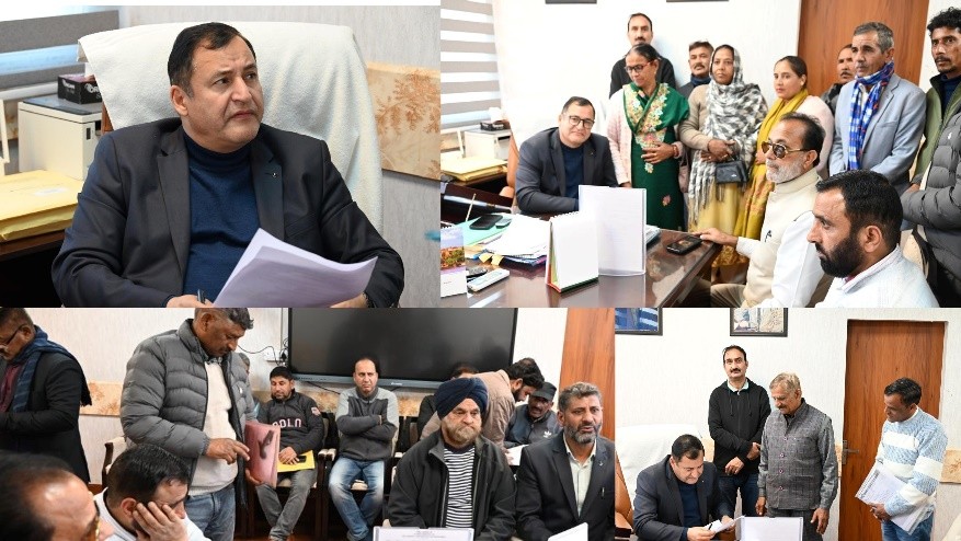 Javid Dar assesses development issues, assures time bound action