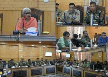 DC Bandipora reviews preparations for 3rd Edition of “BSF Wular Ultra Run 2026”