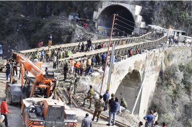 Bailey Bridge nearing completion, trial run shortly: DC Ramban