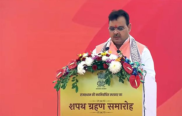Bhajan Lal Sharma sworn in as new CM of Rajasthan