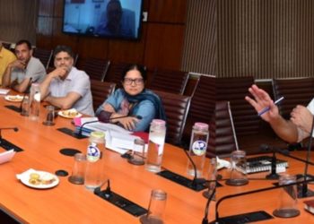 Bhupinder, Dr Abid hold joint review on progress of additional block at Bone & Joint Hospital Srinagar