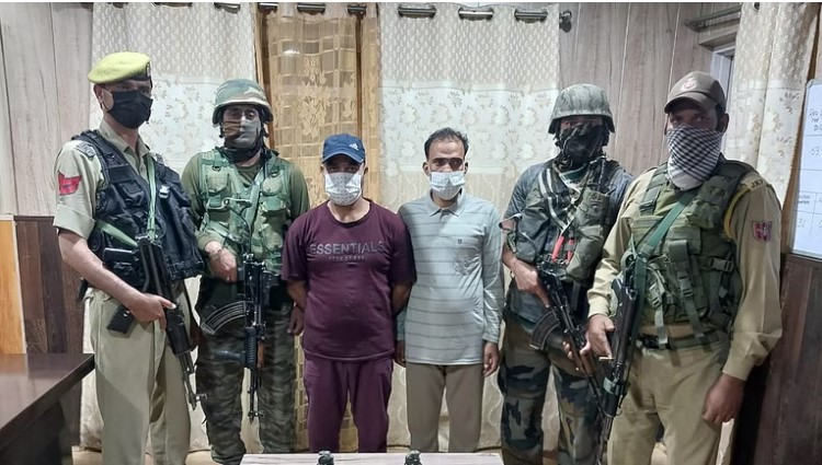 Security Forces arrest two LeT associates in Kashmir’s Sopore: Police