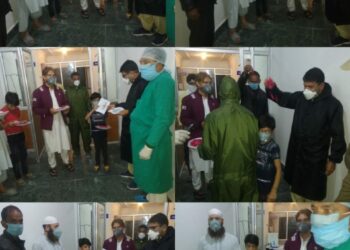 4 COVID-19 patients of Khanpora discharged after testing negative, hail BMO Dr Parvez Masoosdi for arrangements at Boniyar quarantine centre
