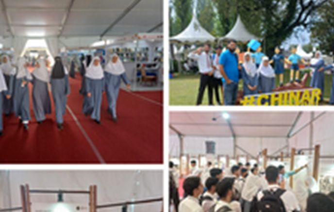 Students from High School Maloora Shine at Chinar Book Festival in Sgr