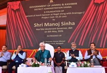 Border Villages The Backbone of India: LG Sinha in Samba