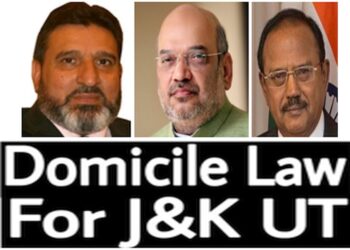 Centre amend new JK domicile law as Bukhari meets Home Minister, NSA in Delhi