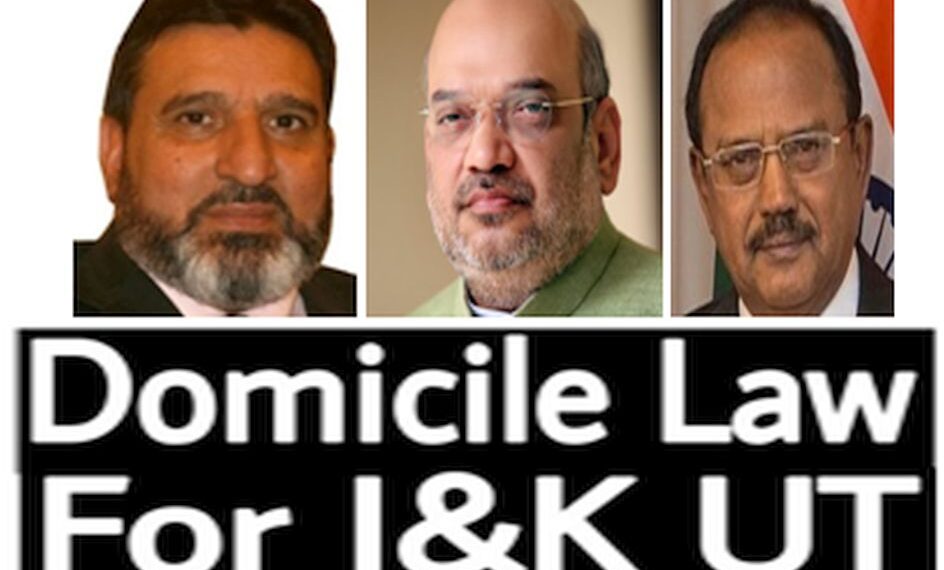 Centre amend new JK domicile law as Bukhari meets Home Minister, NSA in Delhi