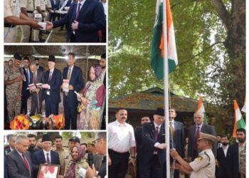 CAT-Srinagar Bench celebrates I-Day with hoisting of National Flag