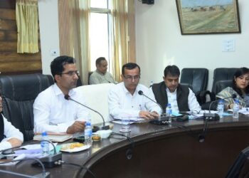 Mission Dir HADP reviews Prog implementation across J&K