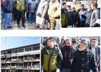 City Municipal Commr Srinagar inspects Municipal Assets to strengthen Financial Sustainability